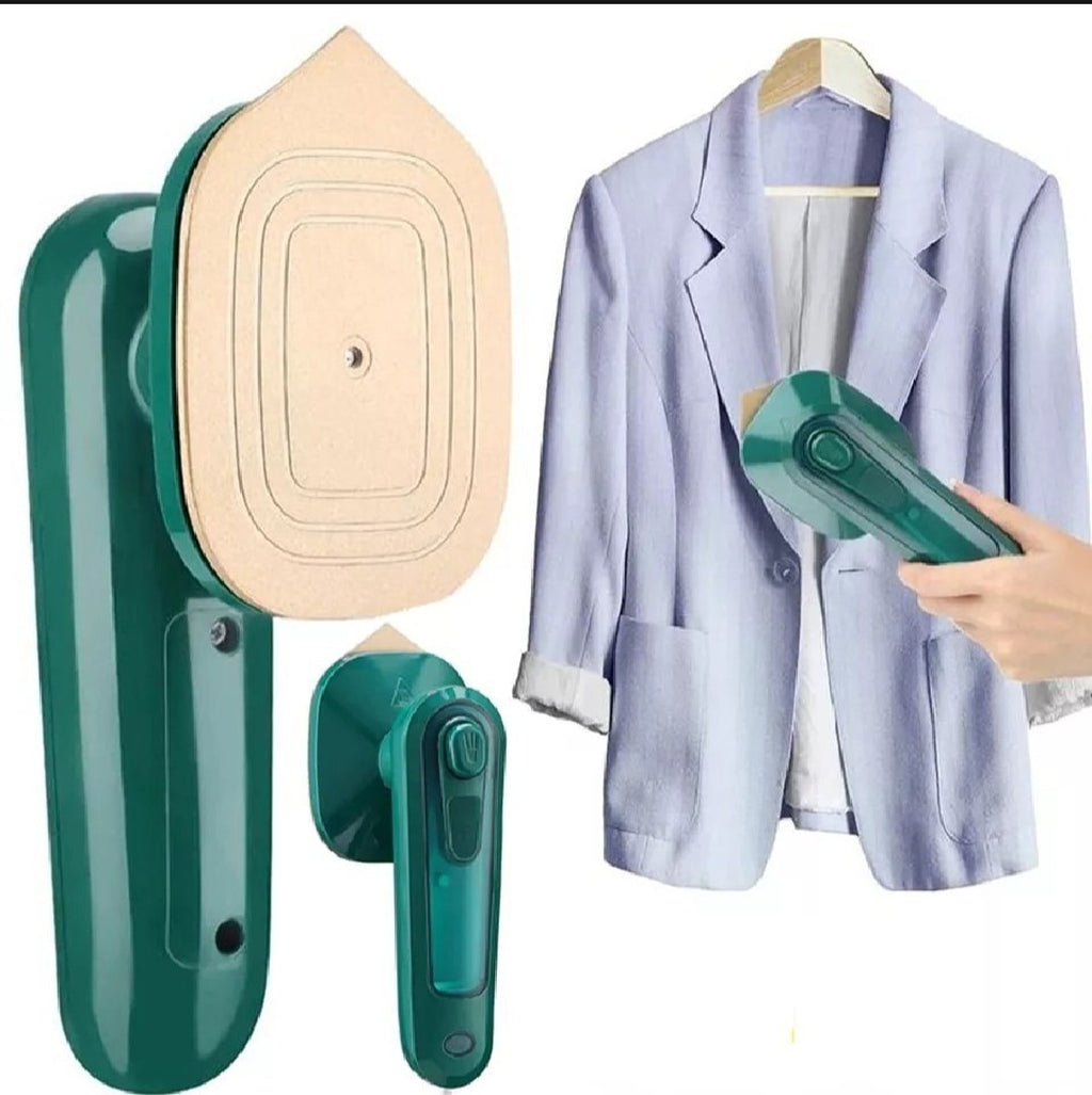 Portable Mini Handheld Garment Steamer – 2-in-1 Dry & Wet Electric Iron for Travel & Home