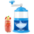 Manual Hand-Crank Ice Crusher Machine – Portable Ice Shaver & Gola Ganda Maker for Slushes, Smoothies & Drinks